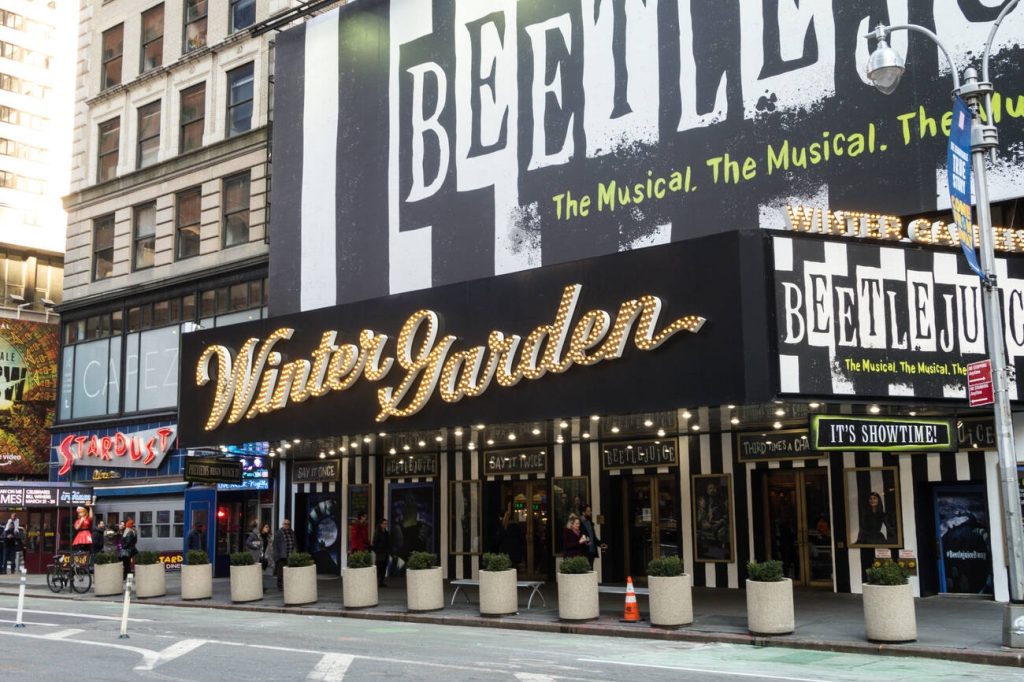 What are good seats in the Winter Garden Theatre?