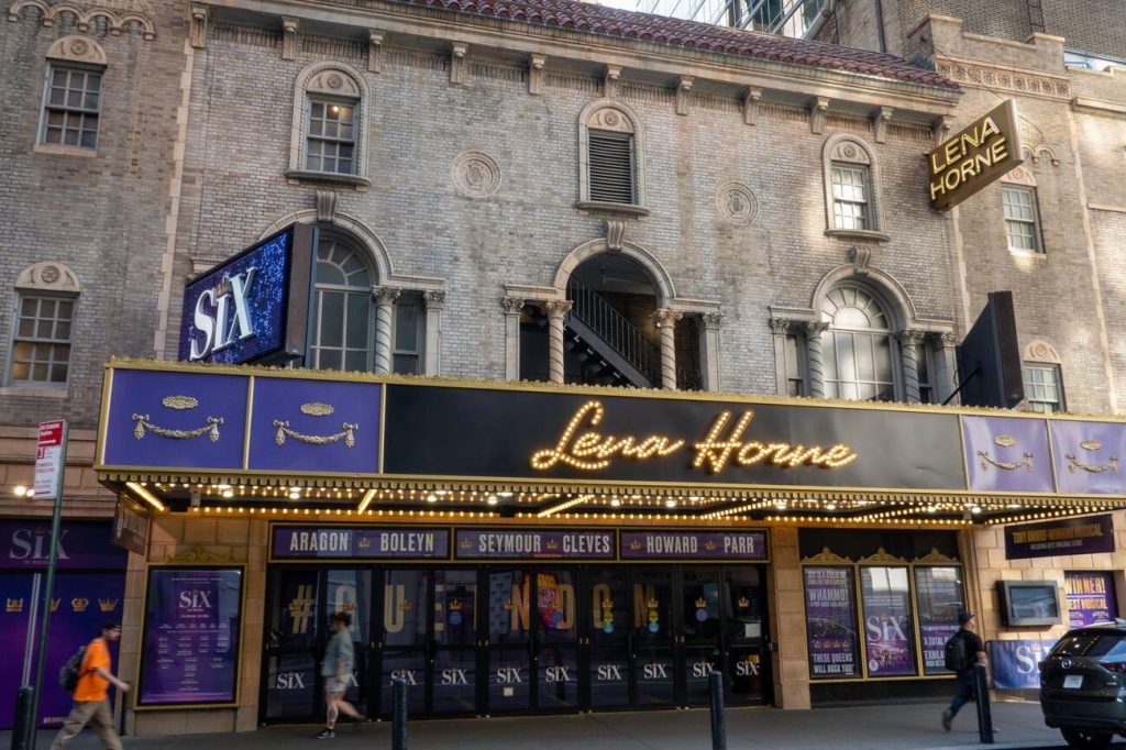 Which Broadway Theatre is named after Lena Horne?